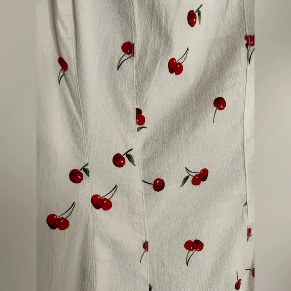 NWT Abercrombie Mila Stretch Midi Dress Size Large - Picture 9 of 13